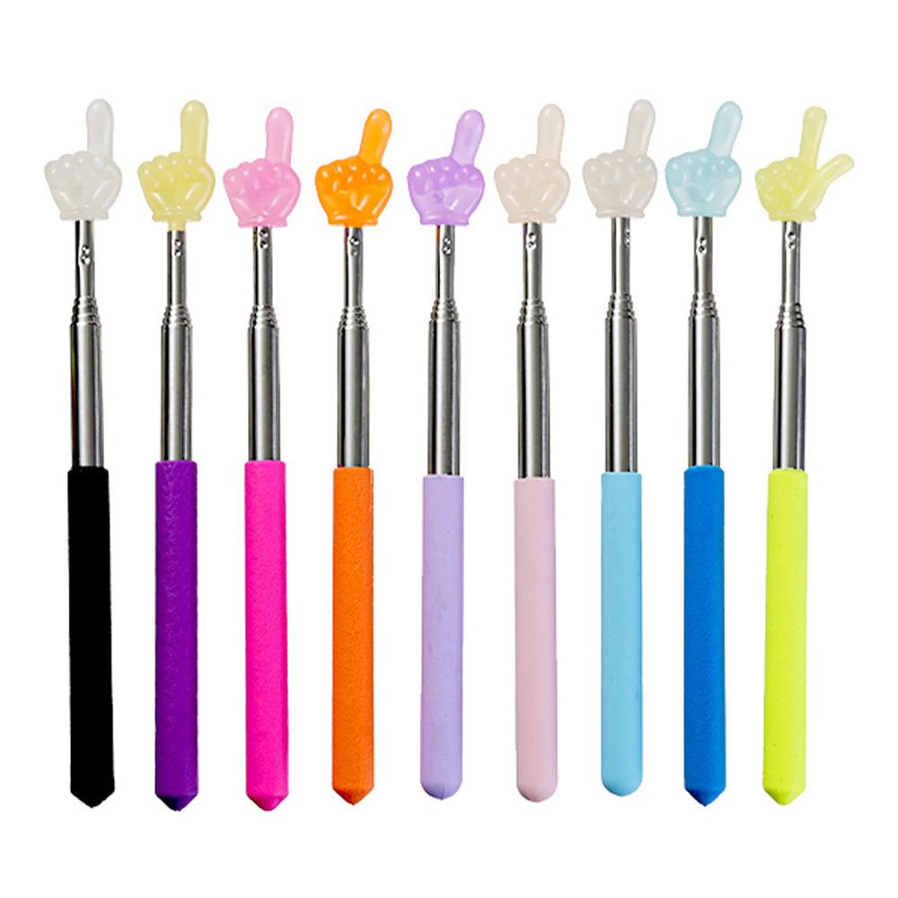 картинка Игра Указка телескопическая,светящаяся в темноте, 65 см, неоновая 