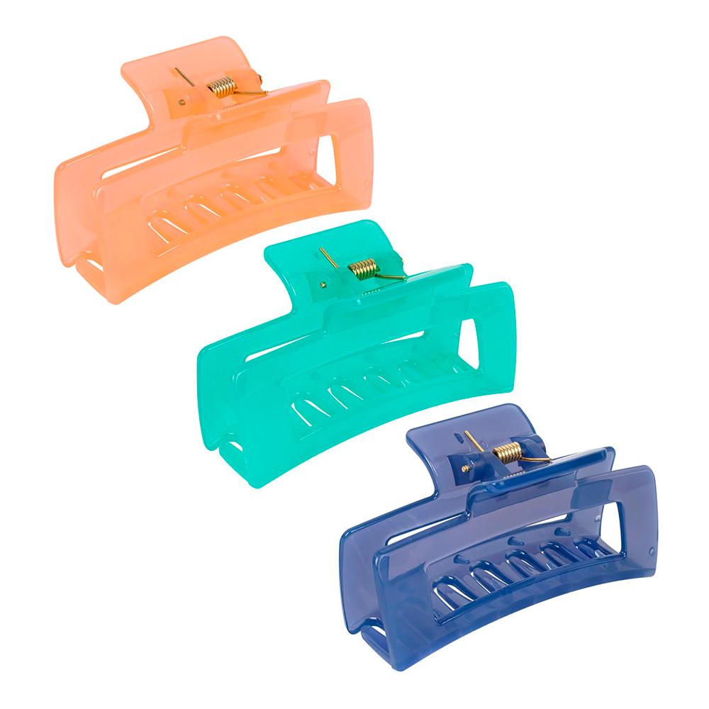 картинка Краб для волос 457004 soft-touch, Monte Vita 8,5 см, в ассортименте 