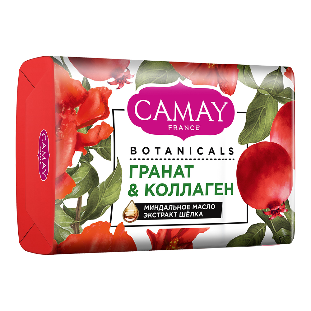 картинка Мыло туалетное Camay BOTANICALS Цветы граната, 85 г 
