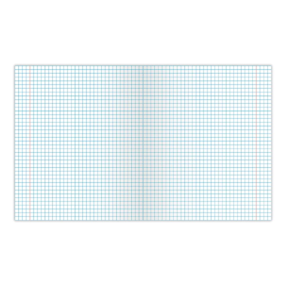 Тетрадь ПЗБМ 19896 18 листов, клетка с полями, зеленая, 1 шт