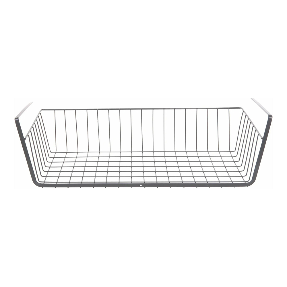 картинка Полка SHV-24 большая телескопическая подвесная 48*24,5*14 см, металл, серый 