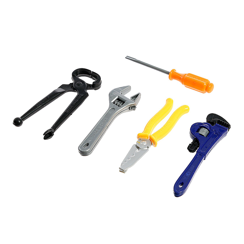 картинка Игровой набор 5275716 инструментов Дежурный, 5 предметов, 14 см х 15 см х 2 см, в ассортименте 