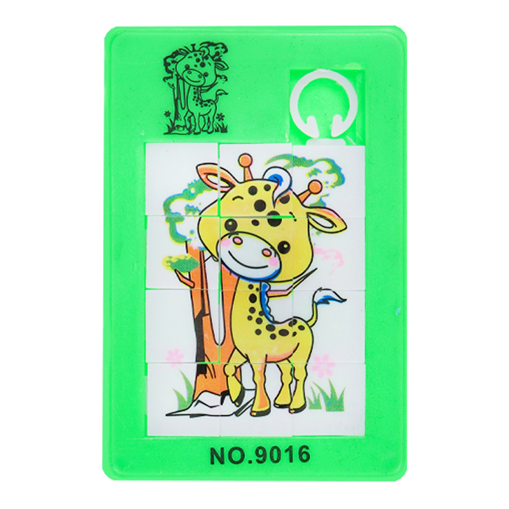 картинка Головоломка Y1481087 Пятнашки, 8,2*5,5*0,4см, 12 элементов 