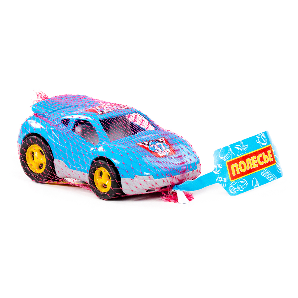 картинка Машина 35127 Полесье гоночная, Вираж 3+, 15,5x9,5x6,3 см, пластмасса 