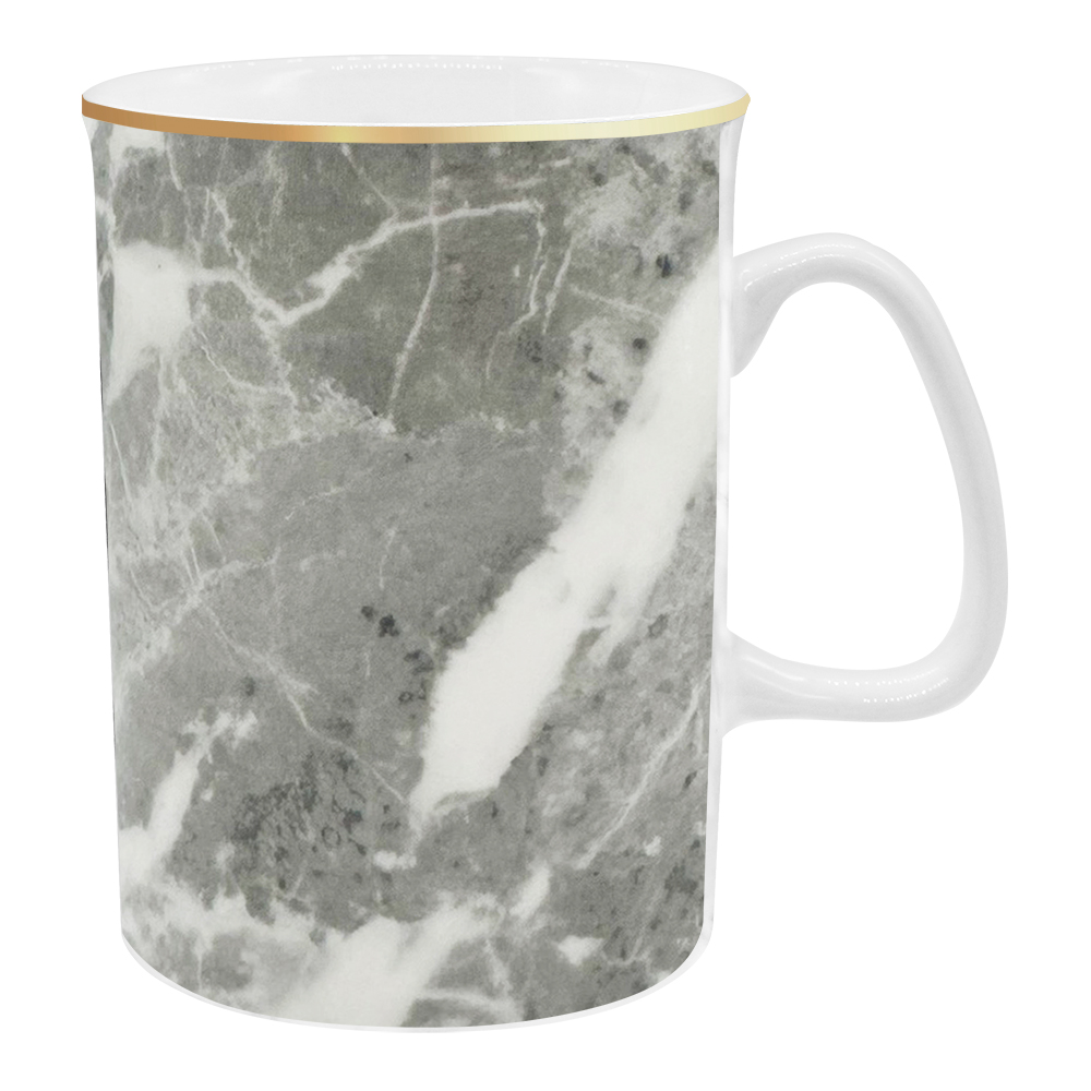 Кружка керамическая KKR-173 Мрамор, 320 мл