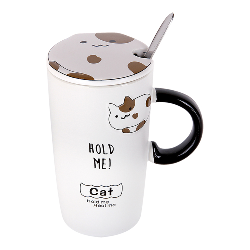 Кружка заварочная 5125 Теплые коты 4 дизайна, 350 мл