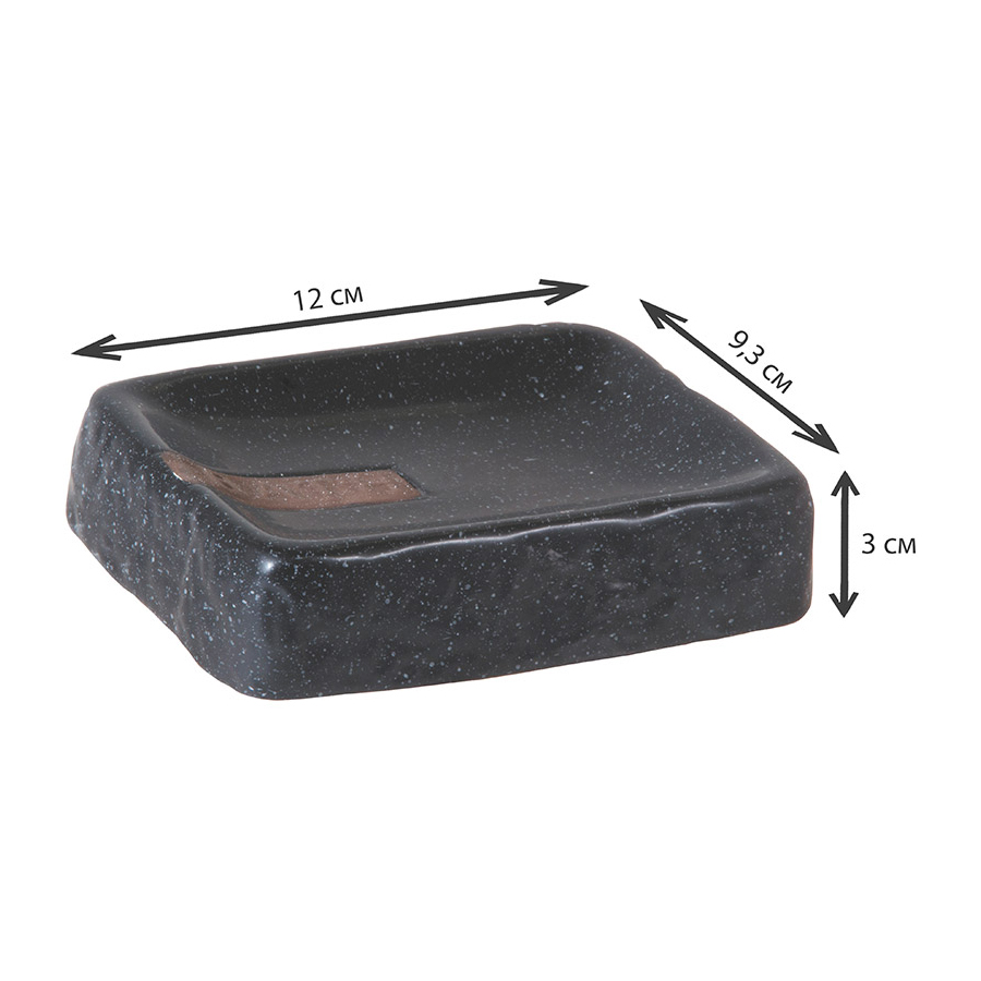 картинка Мыльница Рыжий кот 003980 SD Bath, 120*9,30*30 мм, фарфор 