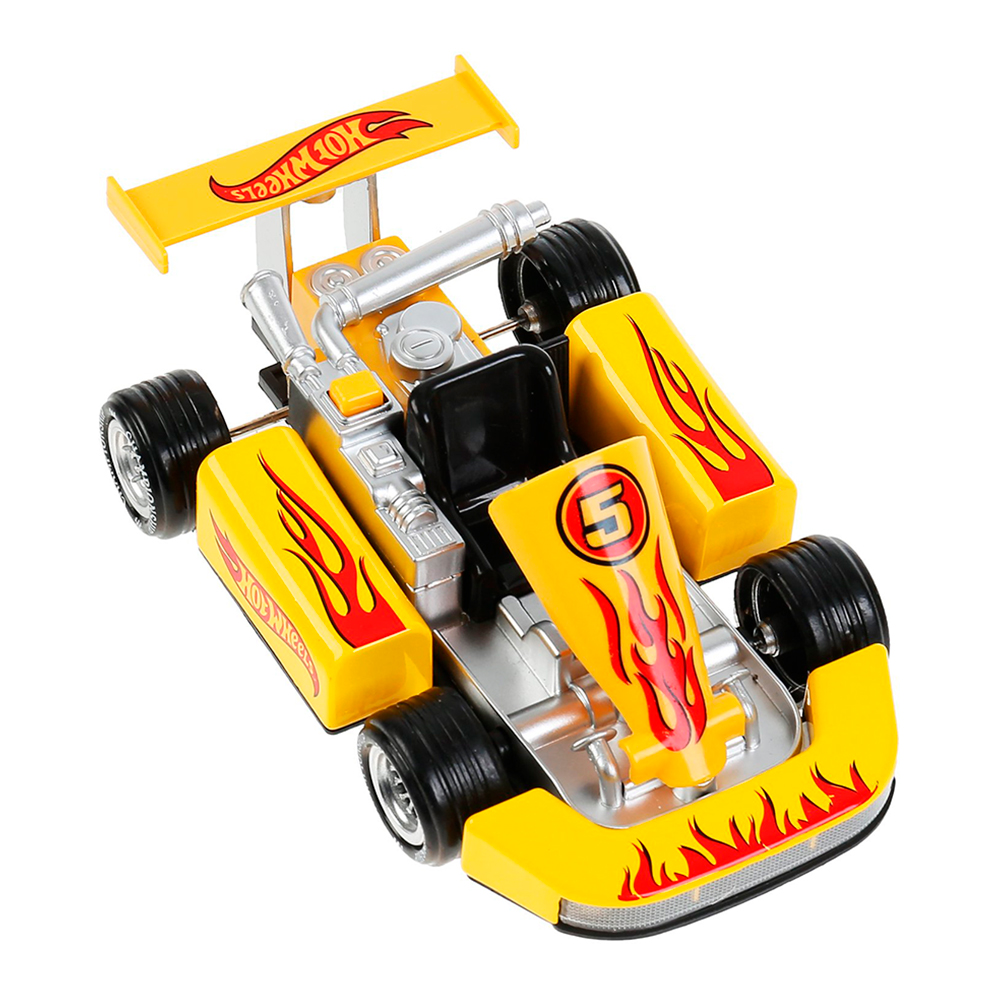 картинка Машина FY866 Технопарк Hot Wheels, спорткар, 15 см, металл, в ассортименте 