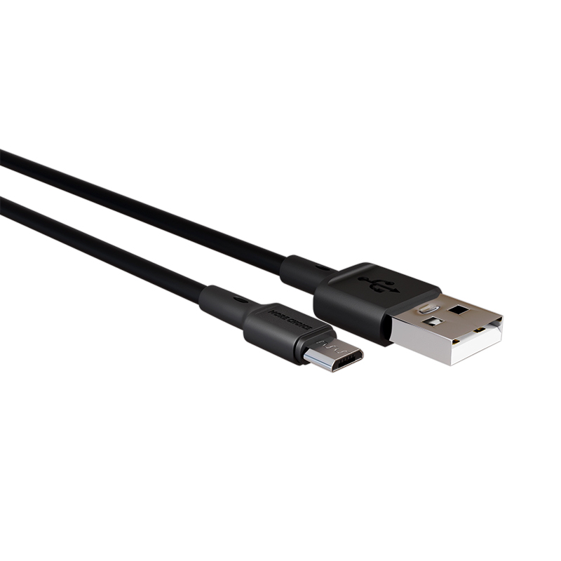 картинка Дата-кабель для зарядки MoreChoice K19m 1м USB для micro USB 2.0А, черный, 1 м 