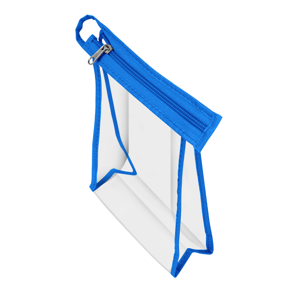 картинка Косметичка 07639014.7 К-3 14*7 h21, ПВХ, голубой 