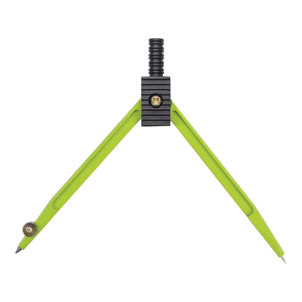 Циркуль Юнландия 210655 металлический, 115мм, в чехле, в ассортименте