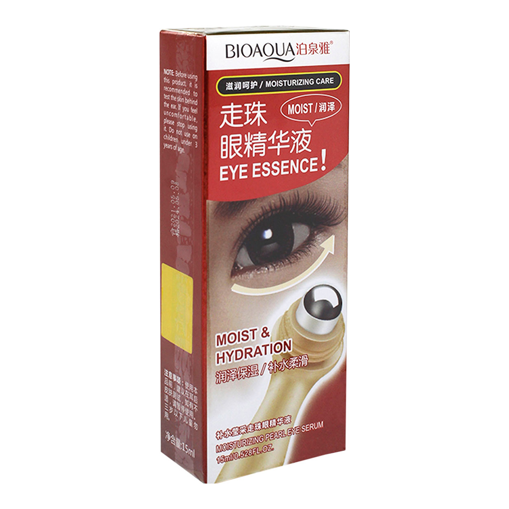 Сыворотка-роллер Bioaqua Bright Eyes Essence для кожи вокруг глаз, 15 мл