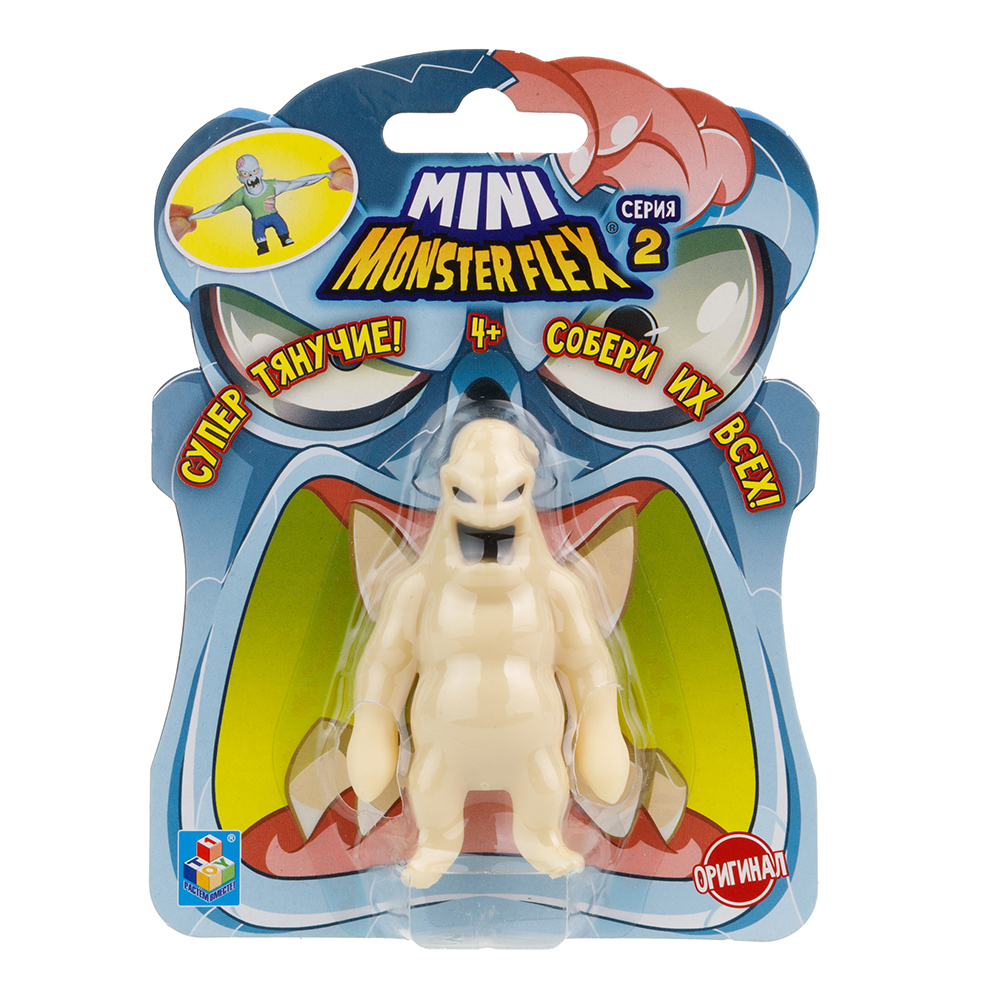 картинка Игрушка Т23838 MONSTER FLEX мини,тянущаяся фигурка, 7 см в ассортименте 