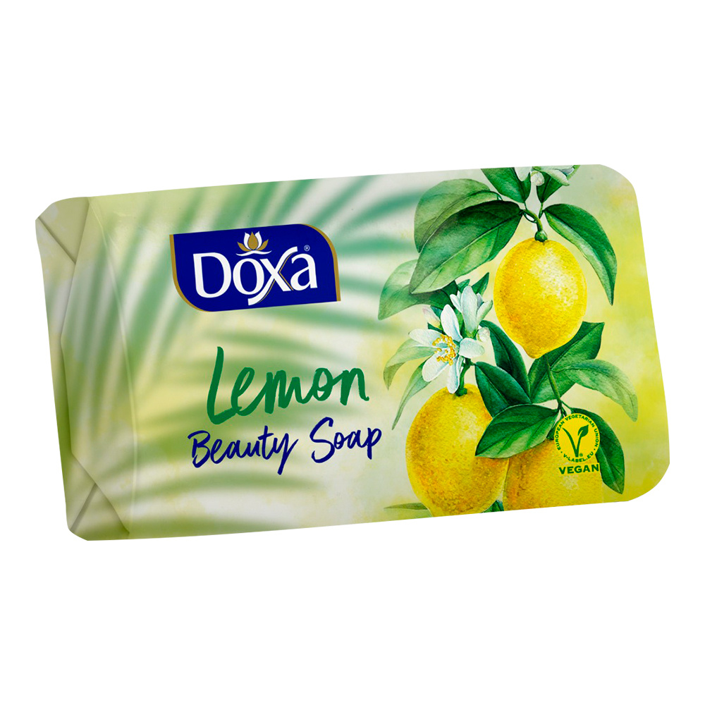 картинка Мыло туалетное DOXA Лимон, 125 г 