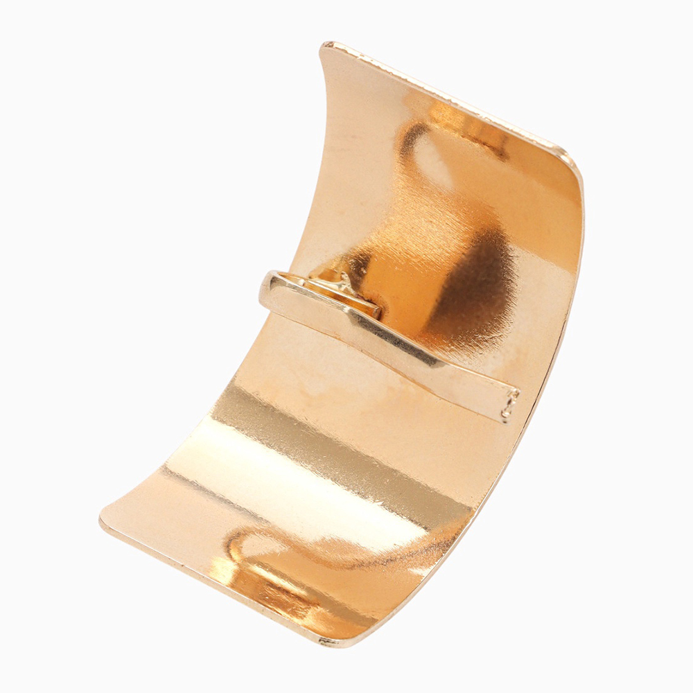 картинка Заколка для волос 10883578 Крючок, металл 4,5*2,5 см, золото 