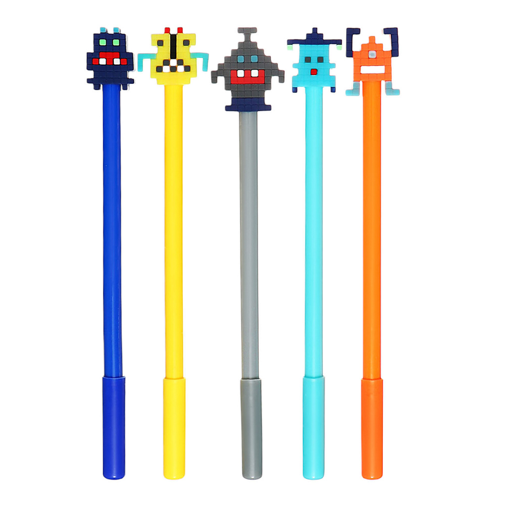 Ручка гелевая Calligrata 10553706 прикол Робот, в ассортименте