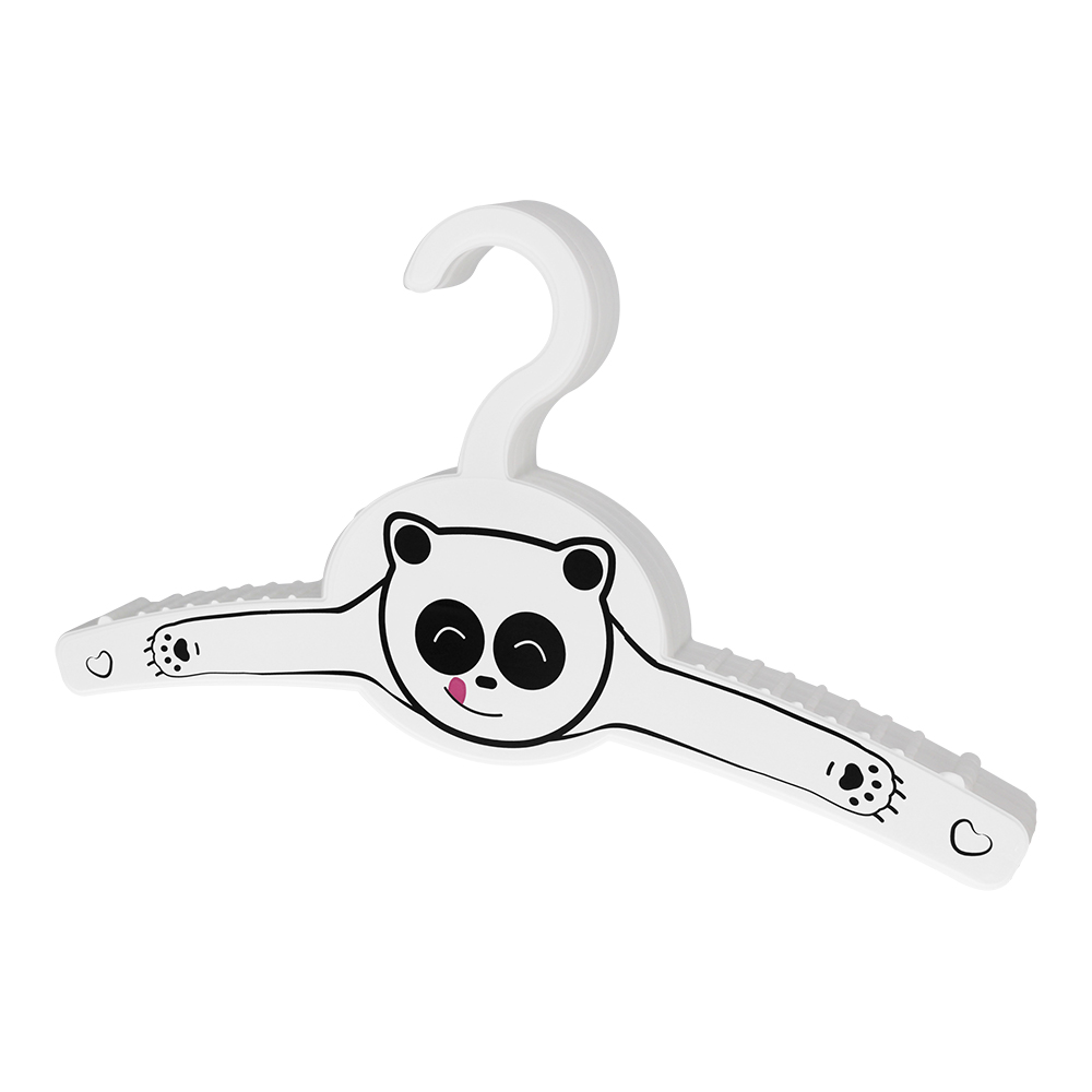 Вешалка G-228-P детская, Панда, полипропилен, 4 шт