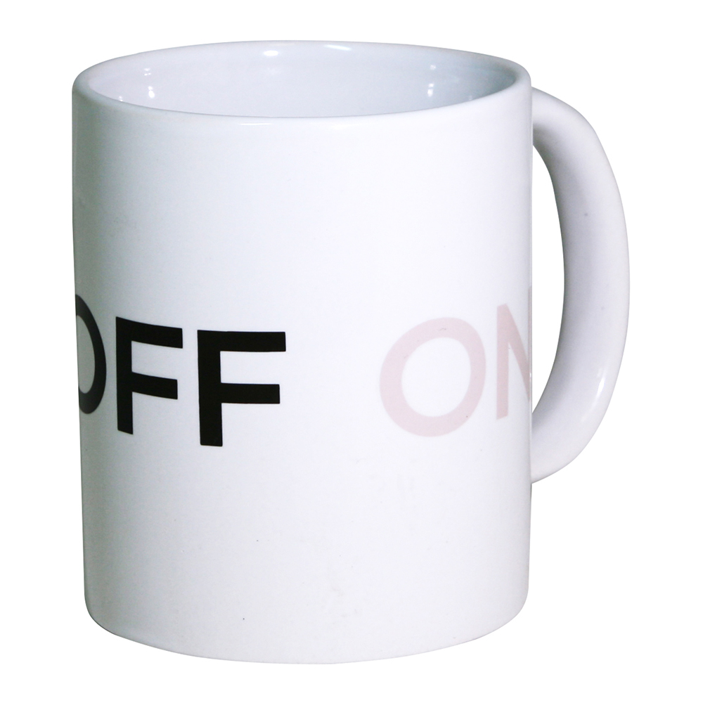 Кружка MFK20353 ON/OFF в подарочной упаковке, термоэффек, керамика, 350 мл