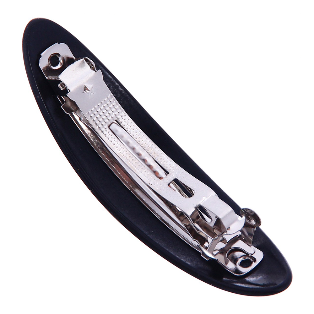 картинка Заколка-автомат для волос 535-035 Кокетка - Мрамор, овал, в ассортименте, 10 см 