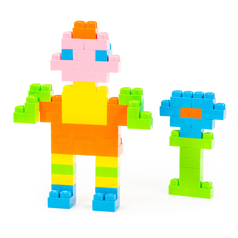 картинка Конструктор Полесье 1434 Малютка 80 деталей 