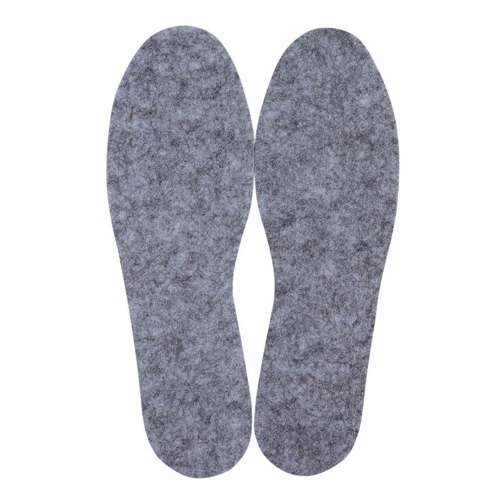 картинка Стельки для обуви 10689622 зимние, утеплённые, универсальные, размер 36-46, серый 