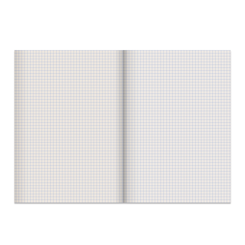 Тетрадь Staff 403408 клетка, бумвинил, Эконом №2, цвет:синий, 96 листов