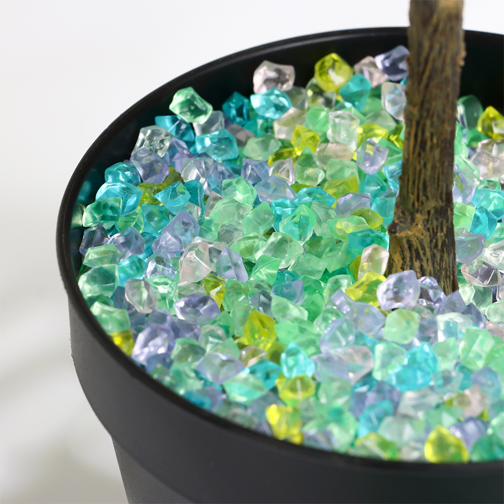 картинка Декор 9949295 светящийся декор Камешки в ассортименте акрил 100 г 