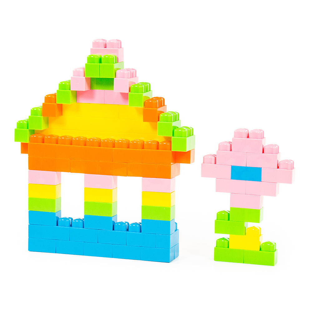 картинка Конструктор Полесье 1434 Малютка 80 деталей 