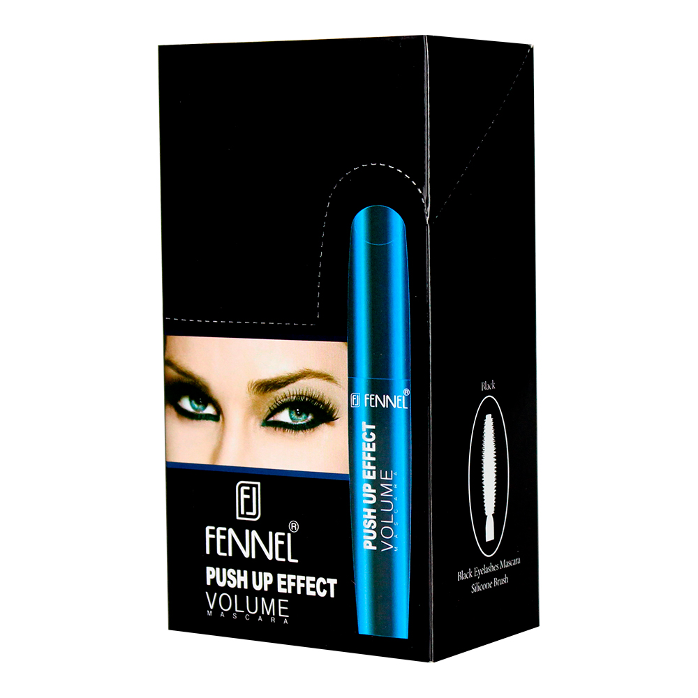 картинка Тушь для ресниц Fennel Push Up Effect Volume щеточка силикон 