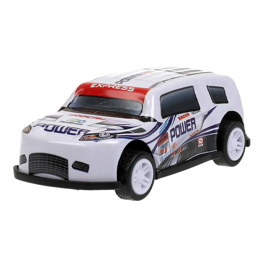 картинка Машина 378922 Технопарк Суперкар динозавр, ROAD RACING, инерционная, 7 см, металл, в ассортименте 