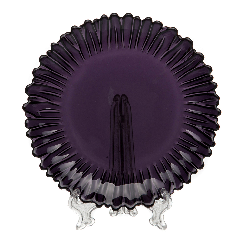 Тарелка Pasabahce 10512SLBD7 Аметист, глубокая, круглая 20,5 см, упрочненное стекло