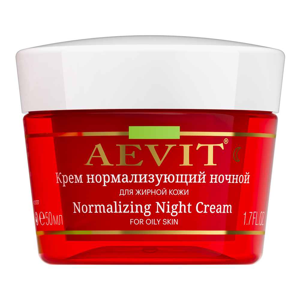 Крем для лица AEVIT Нормализующий ночной для жирной кожи, 50 мл