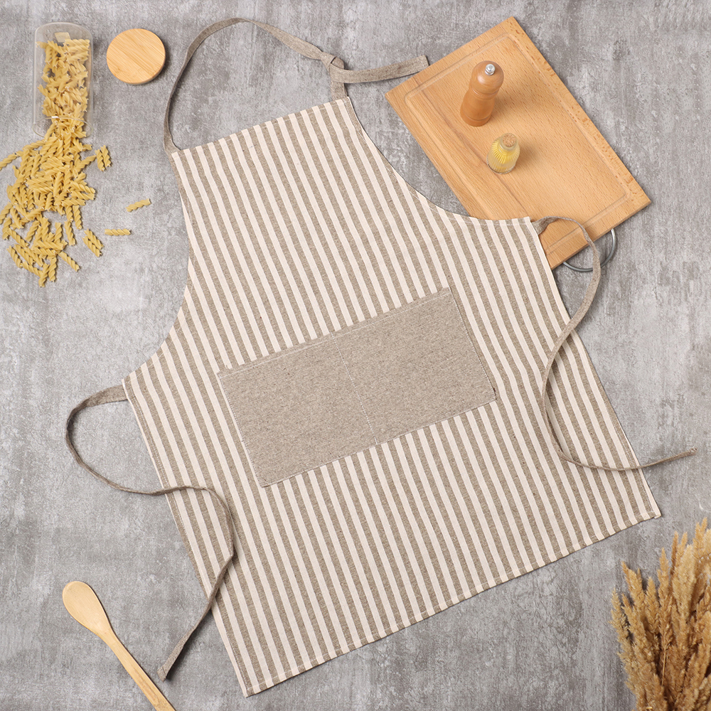 Фартук Доляна 5423067 Белые тюльпаны 60*70 см