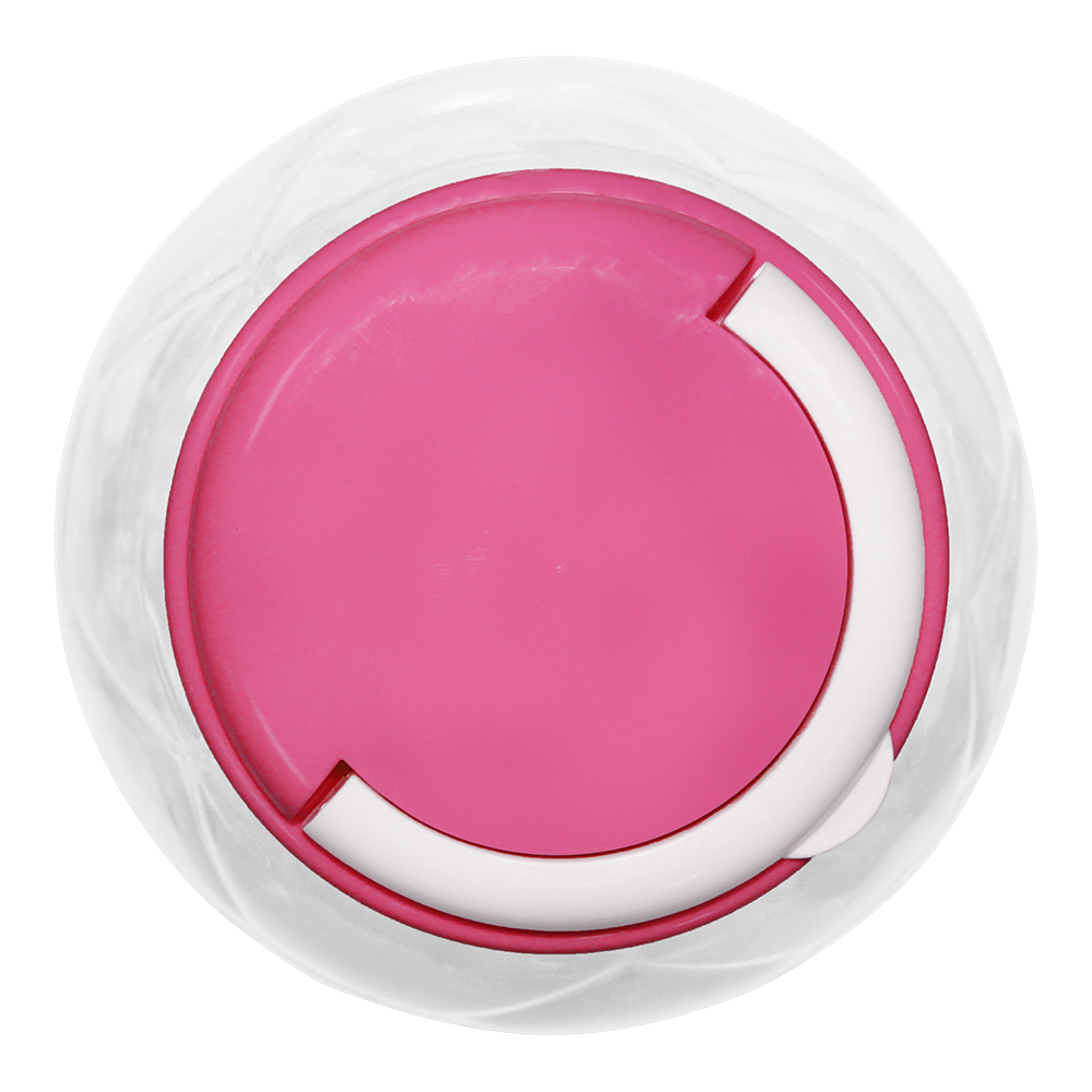 картинка Банка для сыпучих продуктов E-268, пластик, розовый, 2,5 л 