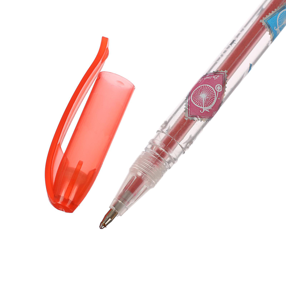 Ручка гелевая 641002 набор в блистере, металлик, с блёстками, 6 цветов