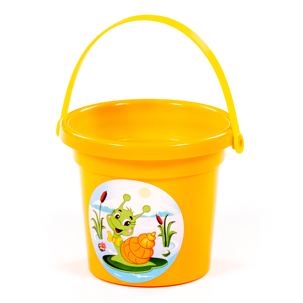 картинка Ведро 0668 Полесье малое 3+, 12,2x11,5x10 см, пластмасса 