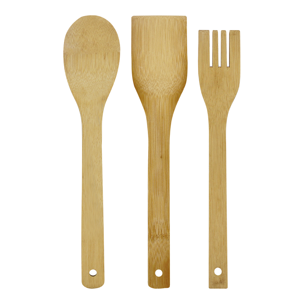 картинка Набор деревянных лопаток KAB-17 3 шт, дерево 