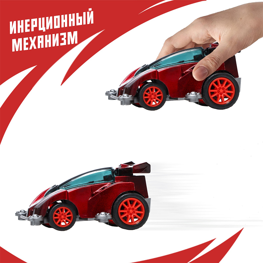 картинка Машина 7817339 инерционная, Техно, 5,9 х 4,7 х 2,6 см, пластик, в ассортименте 