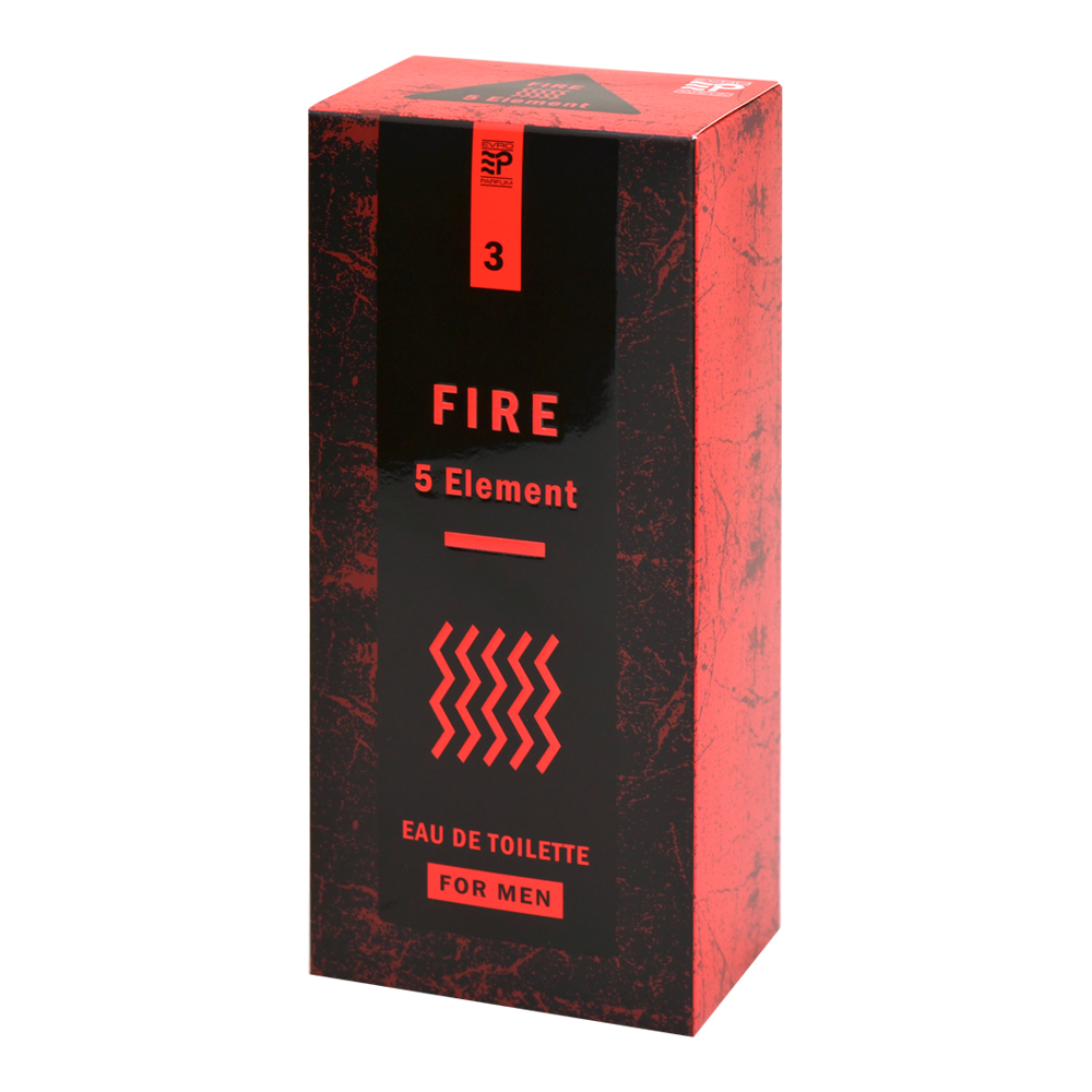 Туалетная вода 5 Element Fire шипровый аромат, мужской, 100 мл