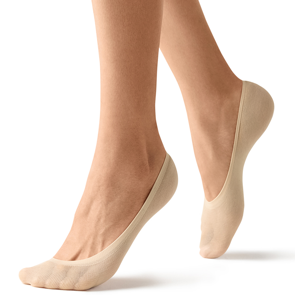 Носки-следки женские Minimi MINI BELL LIGHT, размер 35-38, бежевый