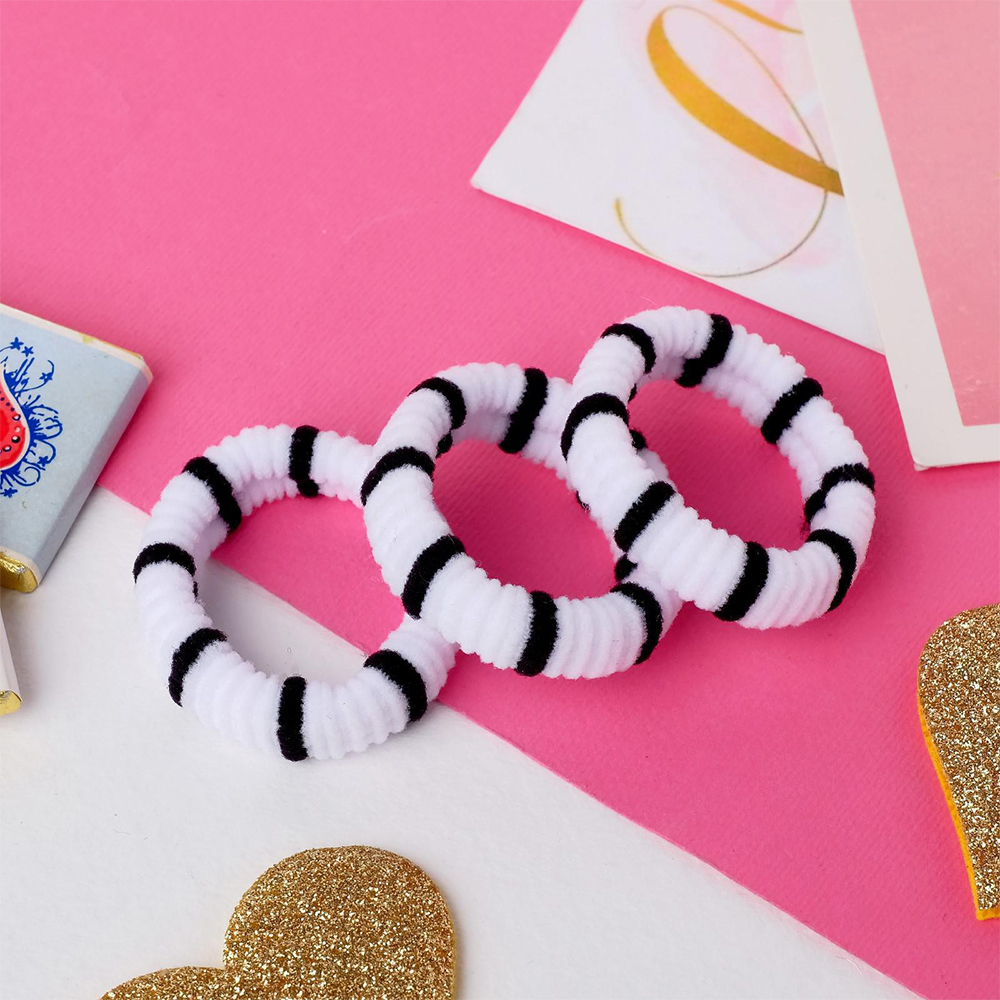 картинка Набор для волос Выбражулька5144560 Махрушка, полосатик, в ассортименте, 3 шт 