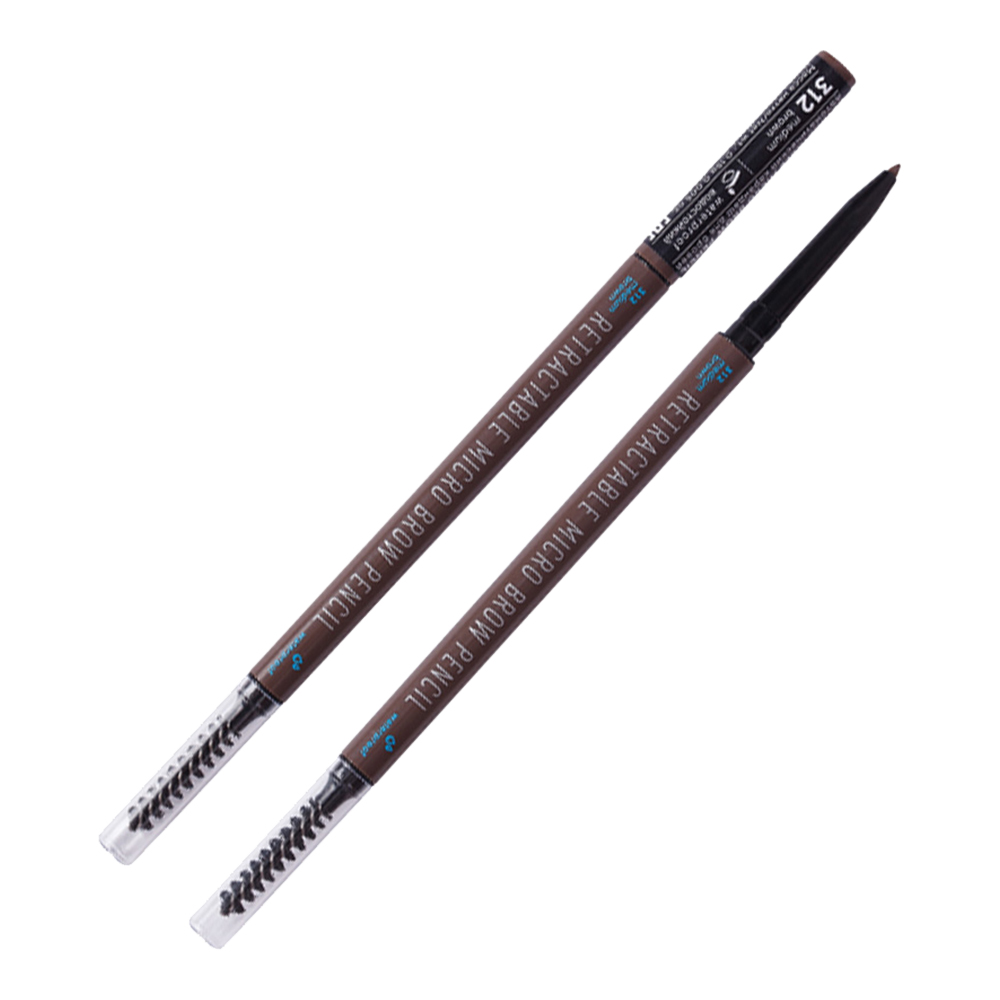 картинка Карандаш для бровей Parisa автоматический, коричневый, тон 312 
