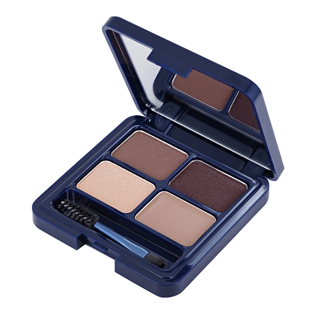 картинка Тени для бровей SHU ART OF BROWNклассический коричневый, 4-х цветные, 201 