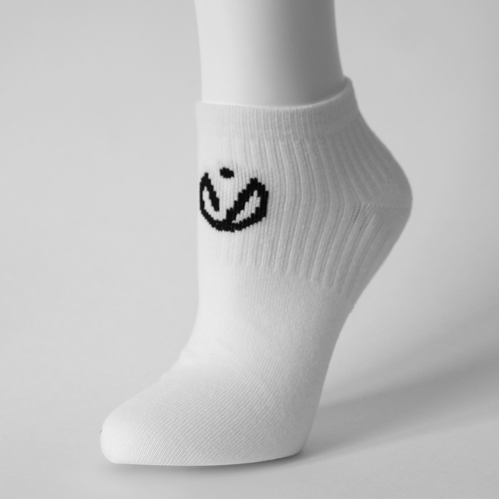 Носки женские Oemen C300-3 хлопковые, спортивные, размер 25, белый