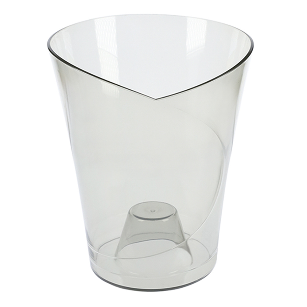 картинка Кашпо КШ-6444 Орхидея, полипропилен, дымчатый, 1,5 л 