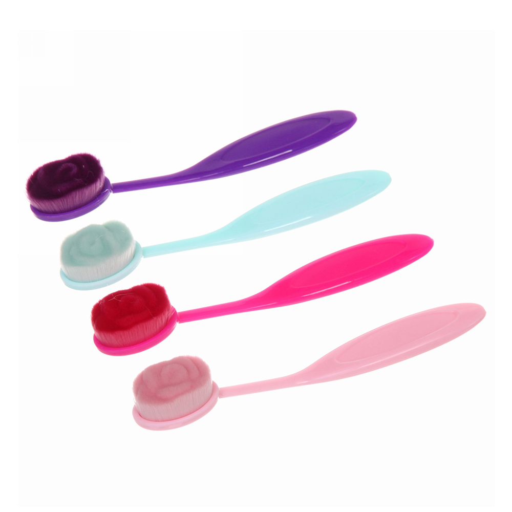 картинка Кисть косметическая 578-103 для контурирования Beauty flowers, в ассортименте 