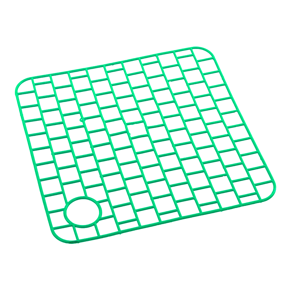 картинка Решетка для раковины RE-222 квадратная, пластик 