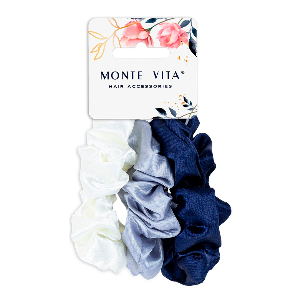 картинка Резинка для волос 457072 Monte Vita, в ассортименте, 3 шт 