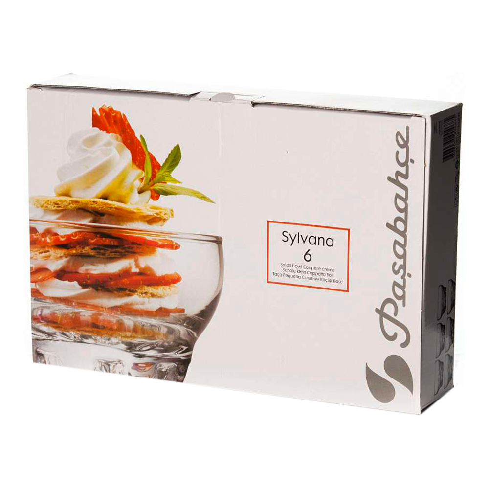 Салатник Pasabahce 43258B Сильвана, 6 шт 100 мм, стекло