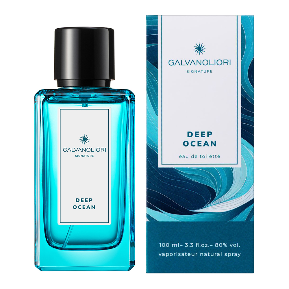 Туалетная вода Galvanoliori Signature Deep Ocean, аромат-характер, сила, мужская, 100 мл